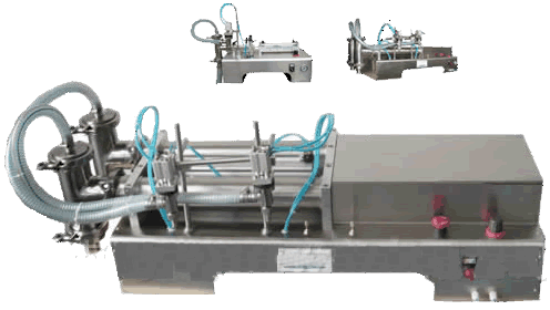 半自動液體灌裝機